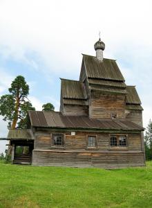 Церковь Георгиевская (деревянная) в д.Юксовичи