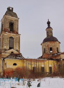 Троицкая церковь в д. Хвалово